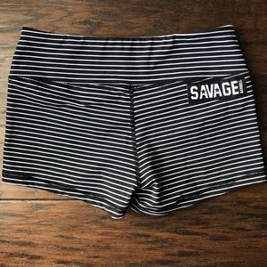 Savage Barbell workout shorts